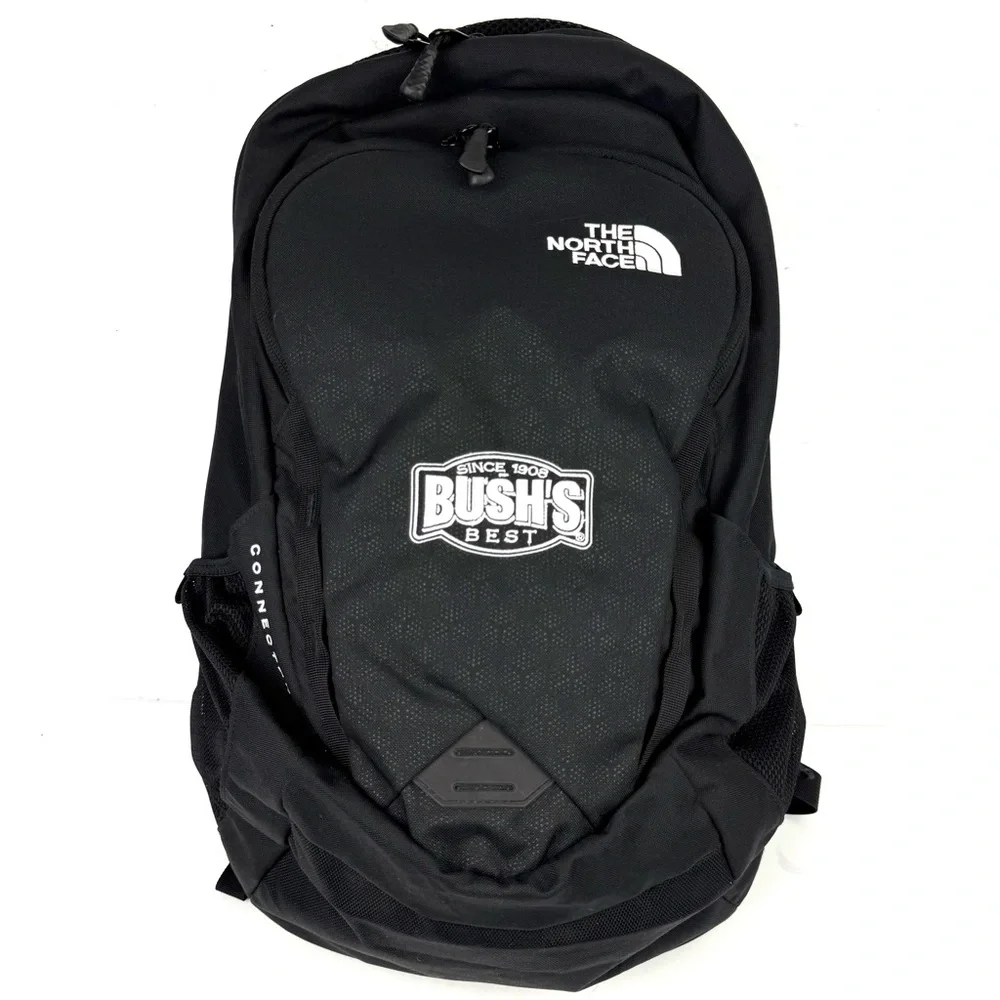 The North Face Connector Backpack Bush Logo Black‎ Canvas Used Once